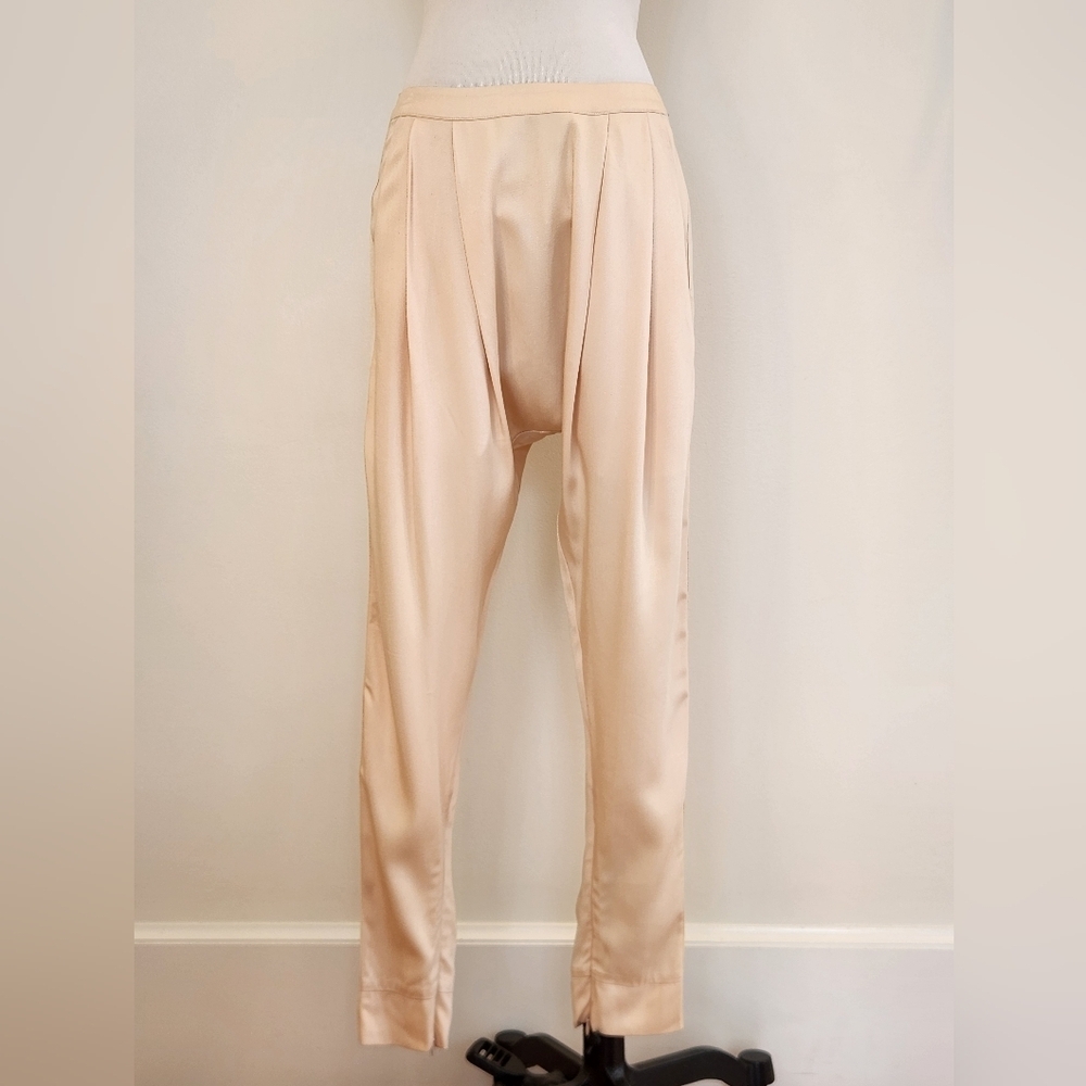 NWT || HOTEL PARTICULIER || Designer harem style pants, blush pink, sz 36 (4)